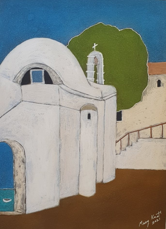 And the Sea Beyond 36 x 27 2021 $1500