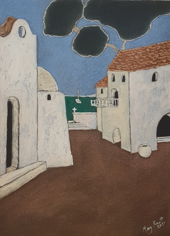 From Island to Island 36 x 27 2021 $1100